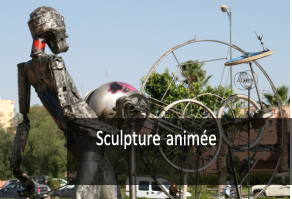sculpture animee